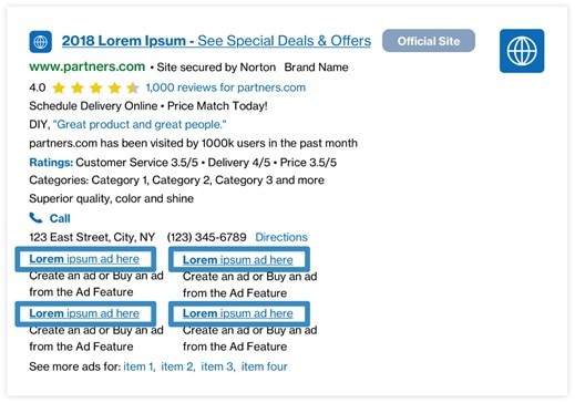 Sitelinks can enhance a website's rank on SERP