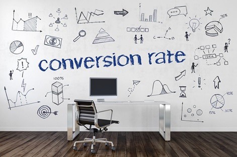 low conversion rates is a sign of wrong audience